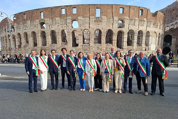 I sindaci toscani pronti a sfilare ai Fori Imperiali